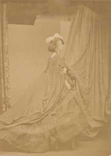 Le chapeau à plume (autre), 1860s. Creator: Pierre-Louis Pierson