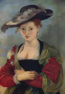 Le Chapeau De Paille c1622-1625, (c1915). Artist: Peter Paul Rubens