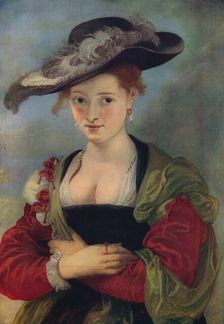 Le Chapeau De Paille c1622-1625, (c1915). Artist: Peter Paul Rubens