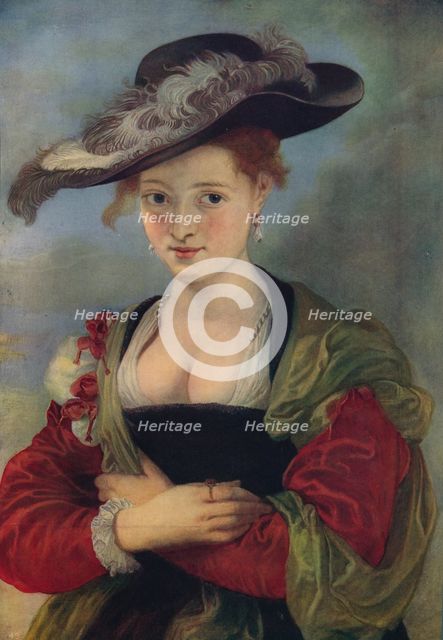 'Le Chapeau De Paille', c1622-1625, (c1915). Artist: Peter Paul Rubens.