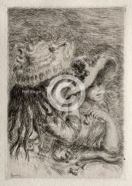 Le Chapeau epinglé, 1894. Creator: Pierre-Auguste Renoir (French, 1841-1919).