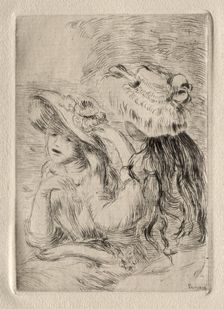 Le Chapeau epinglé. Creator: Pierre-Auguste Renoir (French, 1841-1919)