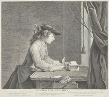 Le chateau de carte (The house of cards). Creator: Pierre Filloeul