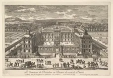 Le Château de Richelieu en Poictou du Côté de l'Entrée, 17th century. Creator: Adam Perelle
