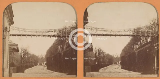 Le Chateau de St. Cloud, Cote du Parc Reserve, 1860s. Creator: A. Hanriot.