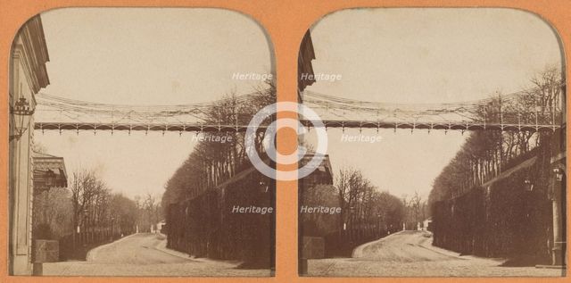 Le Chateau de St. Cloud, Cote du Parc Reserve, 1860s. Creator: A. Hanriot.