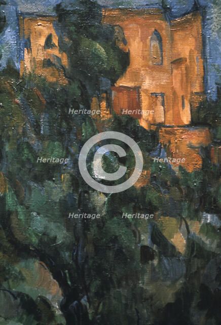 'Le Chateau Noir', (detail), 1904-1906. Artist: Paul Cezanne