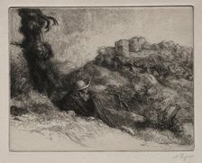 Le Châteaux des Revenants. Creator: Alphonse Legros (French, 1837-1911)