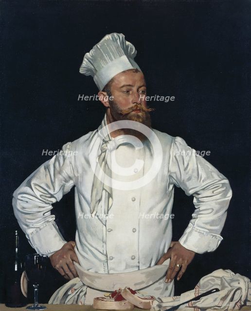 Le Chef de l'Hôtel Chatham, Paris, c1921. Creator: William Orpen.