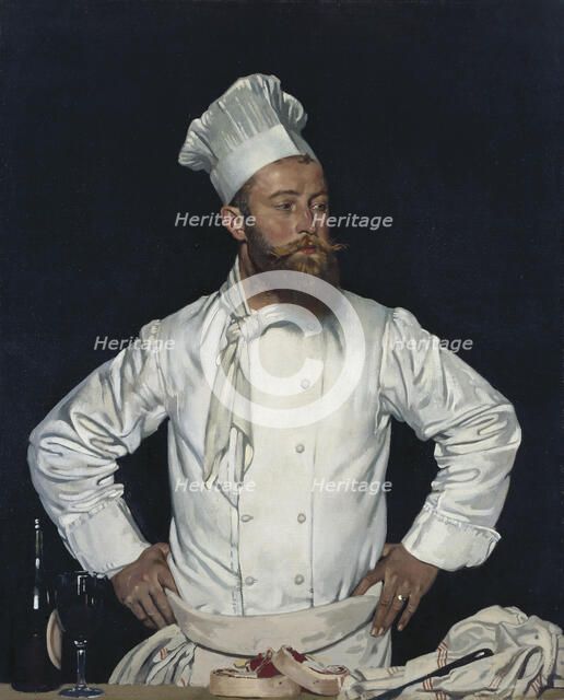 Le Chef de l'Hôtel Chatham, Paris, c1921. Creator: William Orpen.