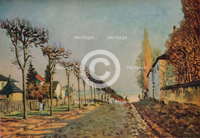 Le chemin de la Machine, 1873, (1929). Artist: Alfred Sisley
