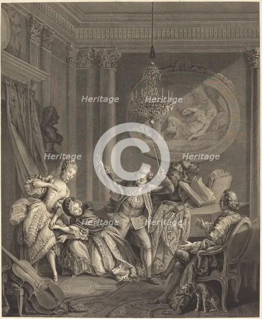 Le chemin de la fortune, 1778. The Road to Fortune. Creator: Nicolas-Joseph Voyez.