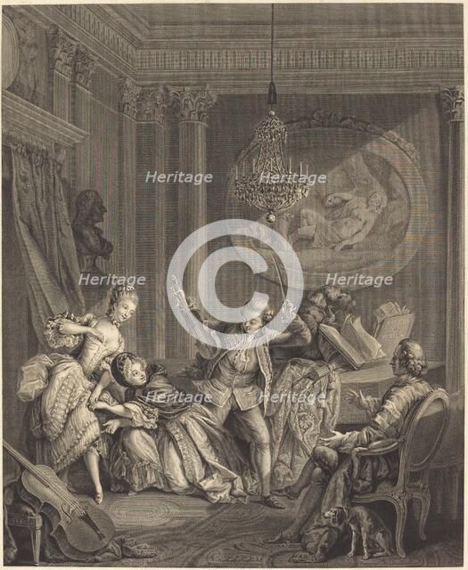 Le chemin de la fortune, 1778. The Road to Fortune. Creator: Nicolas-Joseph Voyez.