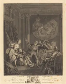 Le chemin de la fortune, 1778. The Road to Fortune. Creator: Nicolas-Joseph Voyez