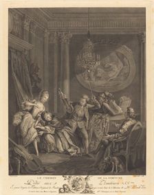 Le chemin de la fortune, 1778. The Road to Fortune. Creator: Nicolas-Joseph Voyez