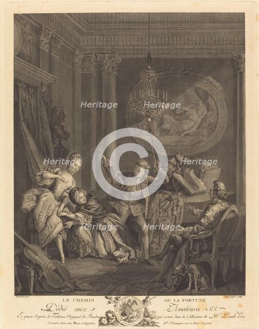 Le chemin de la fortune, 1778. The Road to Fortune. Creator: Nicolas-Joseph Voyez.