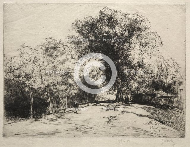 Le Chemin de ronde. Creator: Gustave Leheutre (French, 1861-1932).