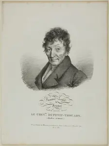 Le Chevalier Dupetit-Thouars, 1822. Creator: Julien Leopold Boilly