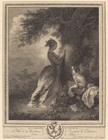 Le Chiffre d'amour, 1786. Creator: Nicolas Delaunay