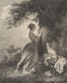 Le Chiffre d'Amour, 18th century., 18th century. Creator: Nicolas de Launay
