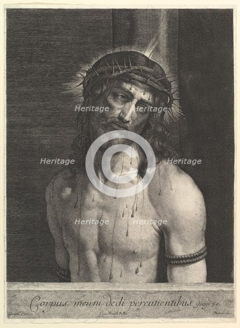 Le Christ a la colonne. Creator: Jean Morin.