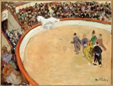Le cirque Médrano, boulevard Rochechouard, 1907. Creator: Louis Abel-Truchet