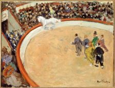 Le cirque Médrano, boulevard Rochechouard, 1907. Creator: Louis Abel-Truchet