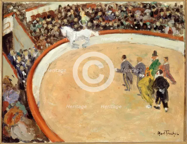 Le cirque Médrano, boulevard Rochechouard, 1907. Creator: Louis Abel-Truchet.