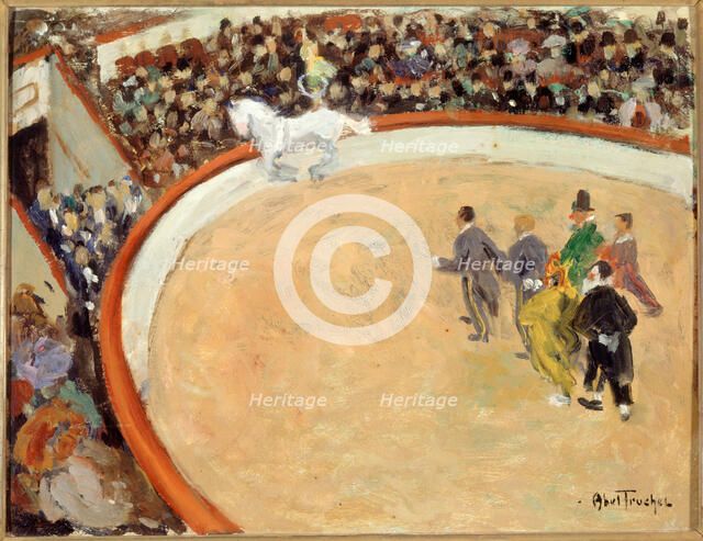 Le cirque Médrano, boulevard Rochechouard, 1907. Creator: Louis Abel-Truchet.