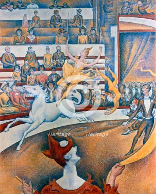 'Le Cirque' ('The Circus'), 1891. Artist: Georges-Pierre Seurat