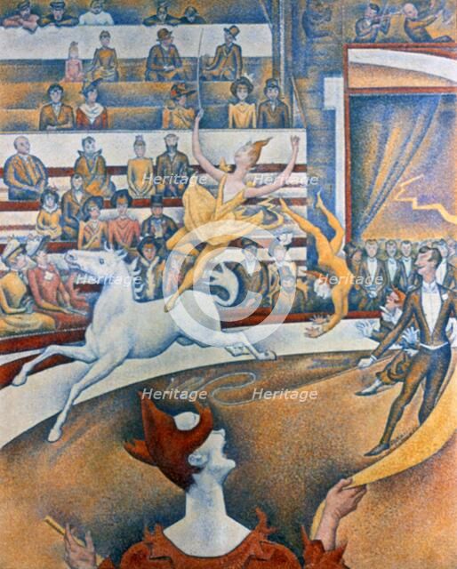 'Le Cirque' ('The Circus'), 1891. Artist: Georges-Pierre Seurat