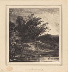Le Crépuscule, 1829. Creator: Paul Huet