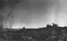 'Le Crepuscule sur le Champ de Bataille 1914. Creator: J Simont