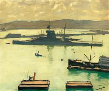 Le Croiseurs, effet de contre-jour, 1922. Creator: Marquet, Pierre-Albert (1875-1947)