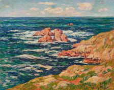 Le Crom, baie de Douarnenez, 1911. Creator: Henri Moret