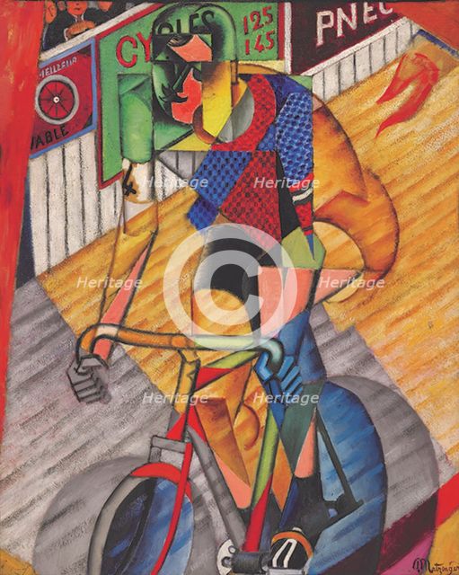 Le cycliste (The cyclist), 1912. Creator: Jean Metzinger.
