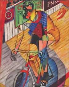 Le cycliste (The cyclist), 1912. Creator: Jean Metzinger
