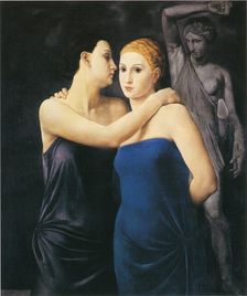 Le amiche (The friends), 1924. Creator: Oppi, Ubaldo (1889-1942)