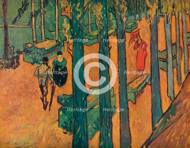 'Le Aliscamps', 1888. Artist: Vincent van Gogh.
