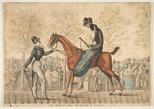 Le Boulevard de Gand à Paris, 19th century. Creator: Georges Jacques Gatine
