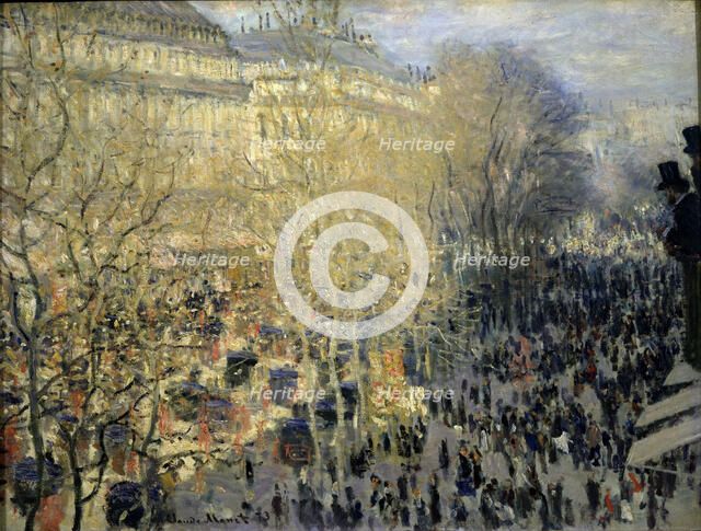 'Le Boulevard des Capucines', 1873.  Artist: Claude Monet