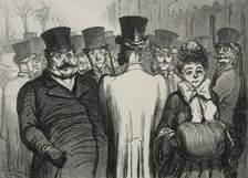 Le boulevard des Italiens. Creator: Honoré Daumier (French, 1808-1879)