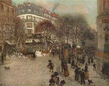Le Boulevard Des Italiens, Paris c1908. Artist: Jean Francois Raffaelli