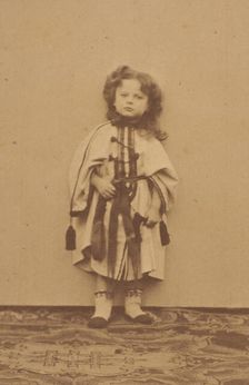 Le bournous, 1860s. Creator: Pierre-Louis Pierson