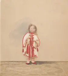 Le bournous (colorie), 1860s. Creator: Pierre-Louis Pierson