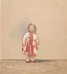 Le bournous (colorie), 1860s. Creator: Pierre-Louis Pierson