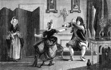 "Le Bourgeois Gentilhomme", by the late C. R. Leslie...South Kensington Museum, 1864. Creator: W Thomas