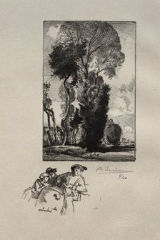 Le Bocage. Creator: Auguste Louis Lepère (French, 1849-1918)