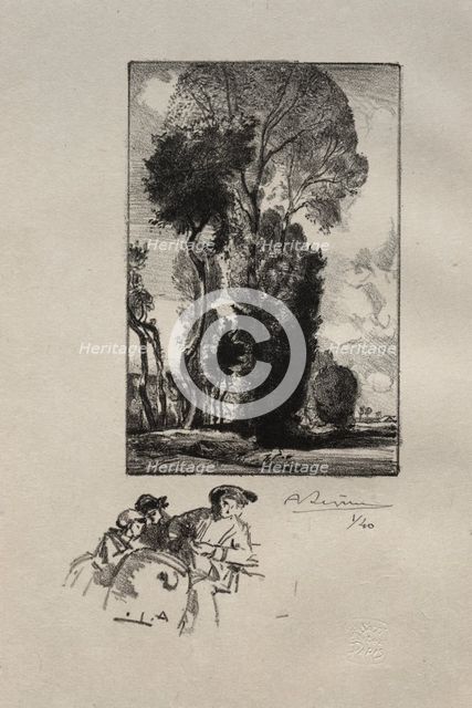 Le Bocage. Creator: Auguste Louis Lepère (French, 1849-1918).