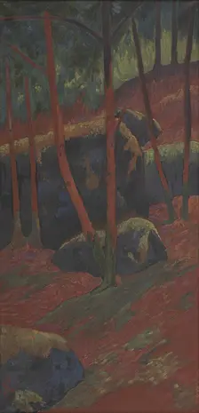 Le Bois rouge, c. 1895. Creator: Sérusier, Paul (1864-1927)